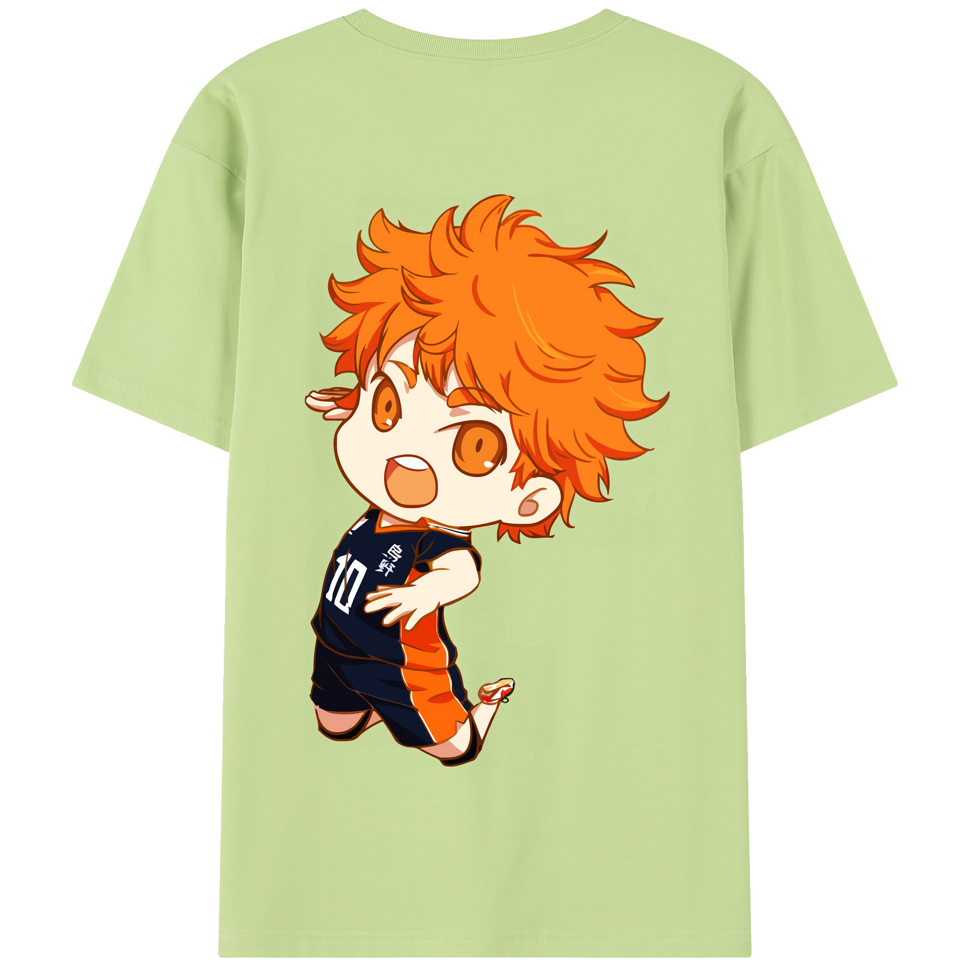 （画像用） ハイキュー!! Haikyu!! 綿100％半袖Tシャツ（背面プリント）